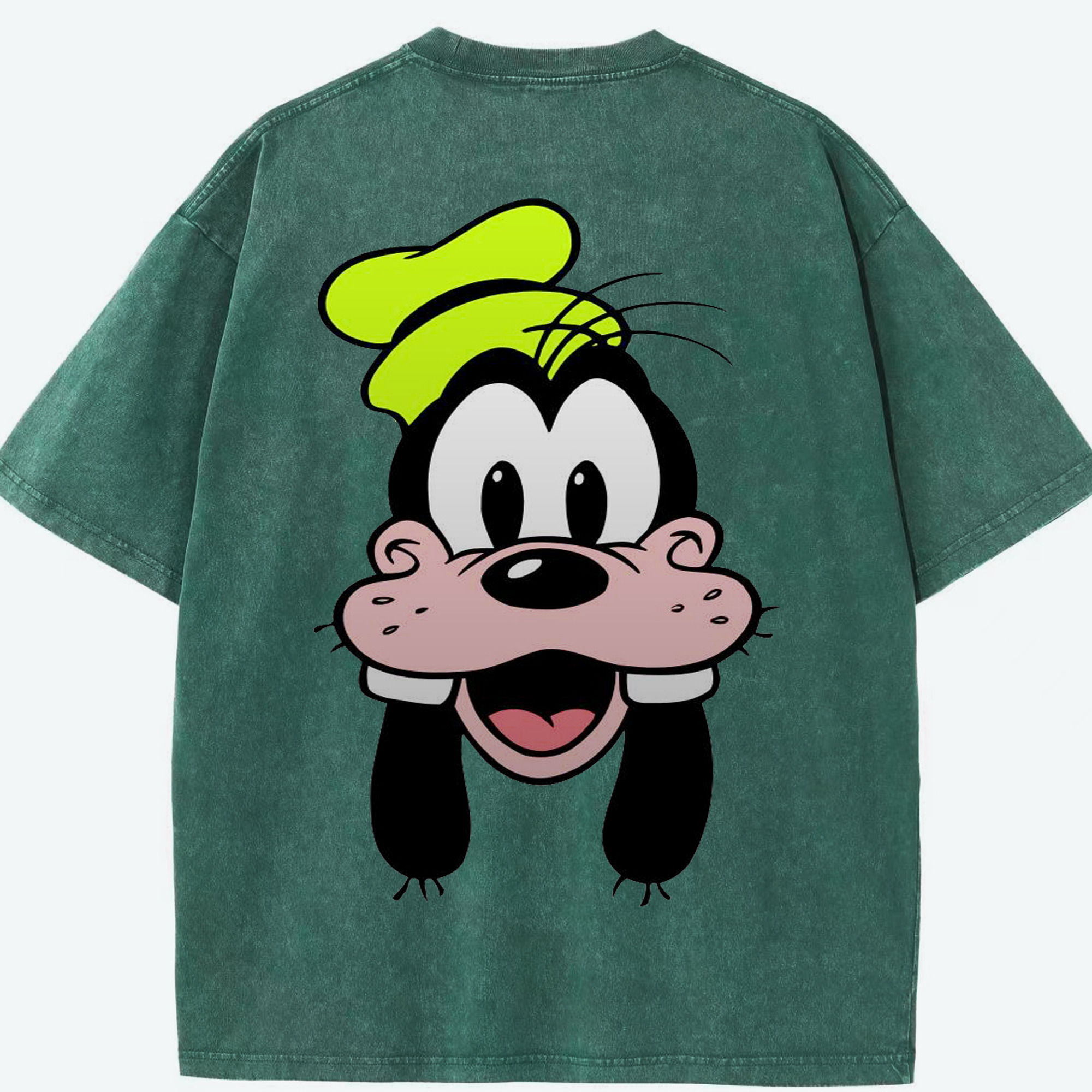 （画像用） ミッキーマウス Mickey Mouse 綿100% ヴィンテージ風 半袖Tシャツ（背面プリント）